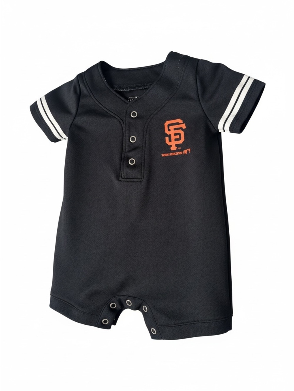 San Francisco Giants Baby Baseball Romper 3–6 Months Black MLB